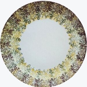 2 Vintage Metlox Vernonware Serving Plates Platters Boho 70s Hawaiian Coral